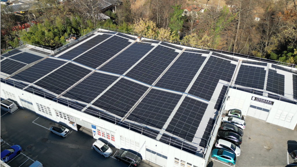 impianto fotovoltaico azienda barbegno