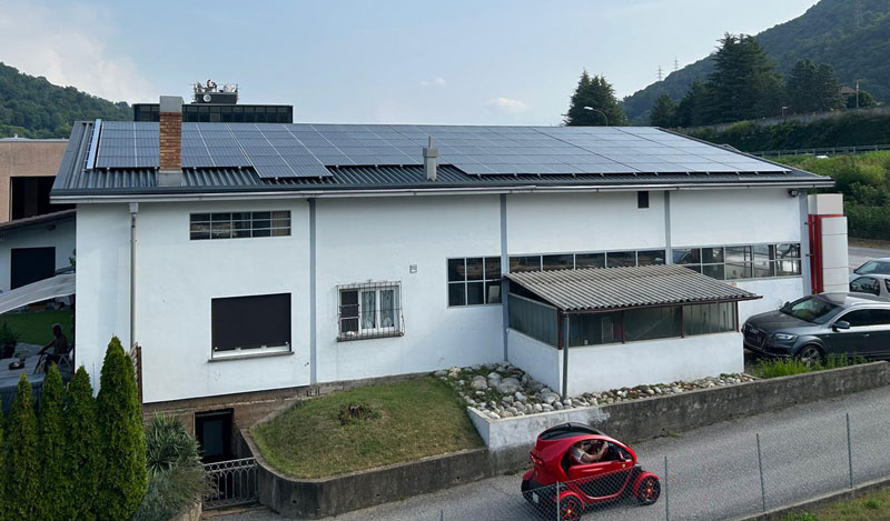 pannelli solari a Barbengo per una casa e azienda