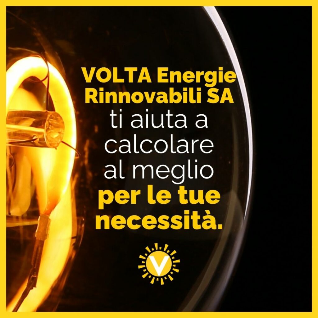 Volta Energie Rinnovabili SA Ticino