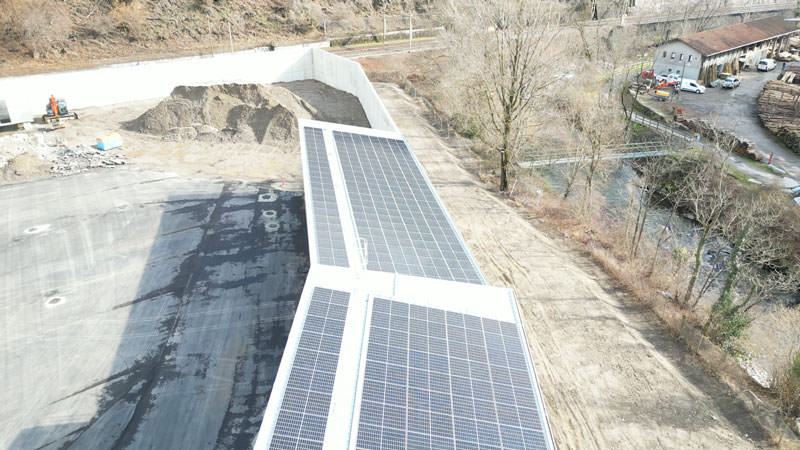 Impianto fotovoltaico a Taverne