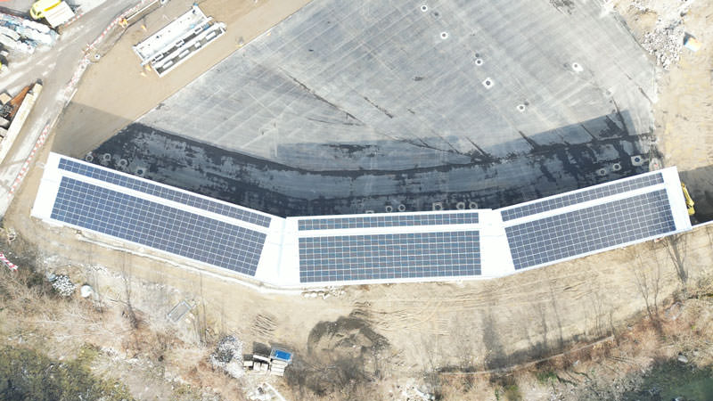 Impianto fotovoltaico a Taverne