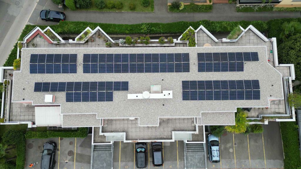 impianto fotovoltaico ascona ticino svizzera