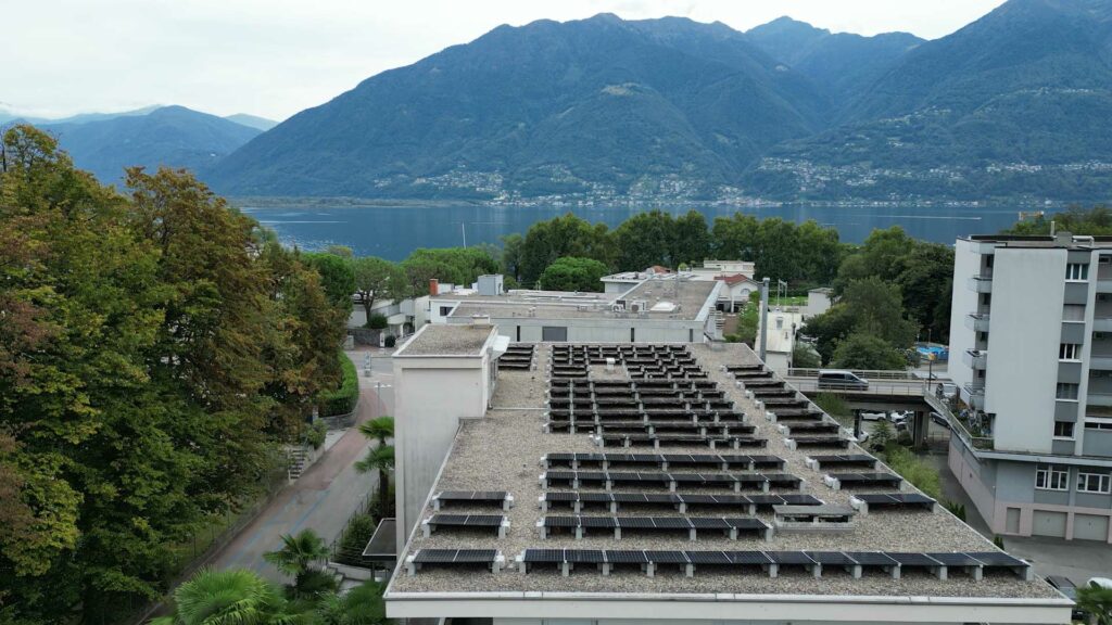 impianto fotovoltaico minusio ticino svizzera